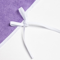 Полотенце-пончо Крошка Я &laquo;Гномик&raquo;, цвет сиреневый, размер 24-32, 100 % хлопок, 320 г/м2