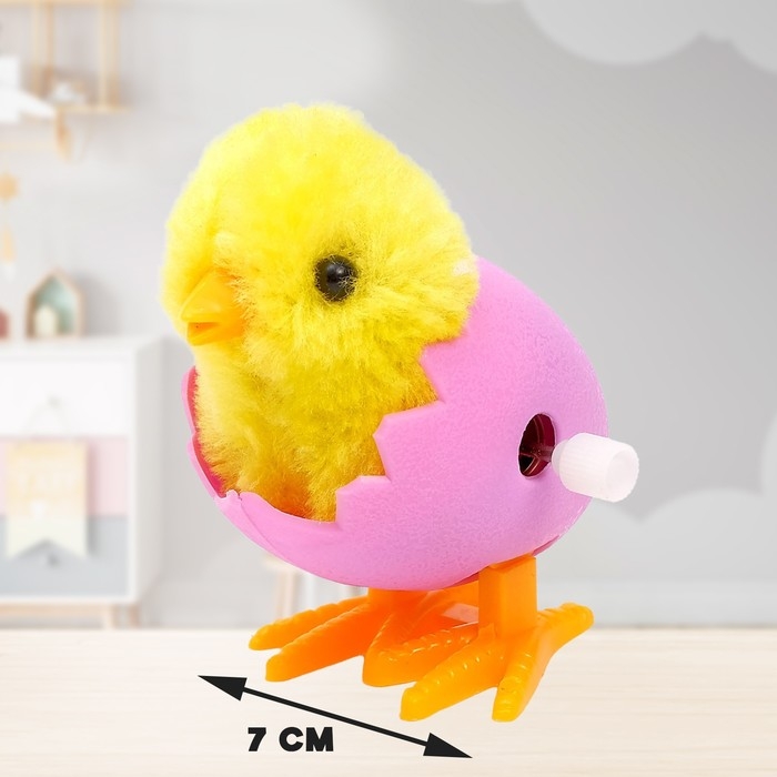 Заводная игрушка &laquo;Цыплёнок в яйце&raquo;, МИКС