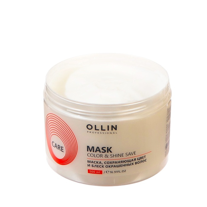 Маска для окрашенных волос Ollin Professional Color & Shine save, 500 мл Маска для окрашенных волос Ollin Professional Color & Shine save, 500 мл