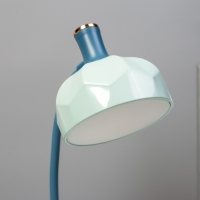 Настольная лампа Эдельс LED 3Вт 3000-6000К USB АКБ лазурный 12,5х12,5х39,5 см RISALUX Настольная лампа Эдельс LED 3Вт 3000-6000К USB АКБ лазурный 12,5х12,5х39,5 см RISALUX