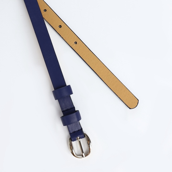 Ремень женский, ширина 1,1 см, пряжка металл, цвет Ремень женский, ширина 1,1 см, пряжка металл, цвет