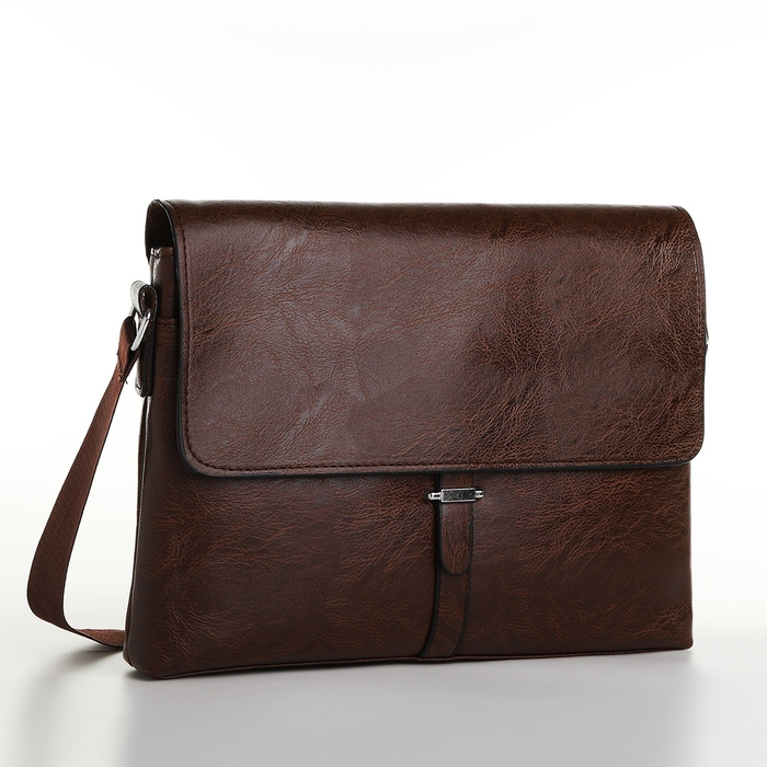Сумка мужская, цвет коричневый