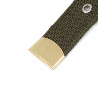 Ошейник брезентовый безразмерный однослойный, 72 х 3,5 см, ОШ 45-60 см, хаки Ошейник брезентовый безразмерный однослойный, 72 х 3,5 см, ОШ 45-60 см, хаки