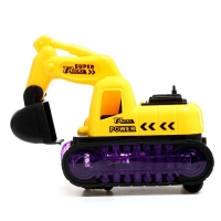 Экскаватор &laquo;Строитель&raquo;, работает от батареек, свет, звук