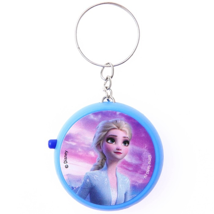 Проектор-брелок &laquo;Холодное сердце&raquo;, свет, цвет синий