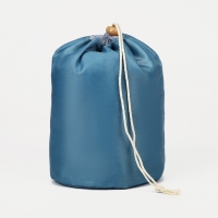 Косметичка на шнурке, с кошельком, цвет синий Косметичка на шнурке, с кошельком, цвет синий