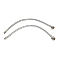 Смеситель для кухни Accoona A4882K-1, двухвентильный, с гибким изливом, голубой