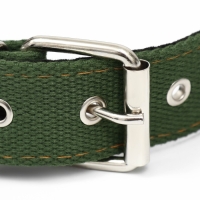 Ошейник брезентовый с подкладом, 72 х 3,5 см, хаки