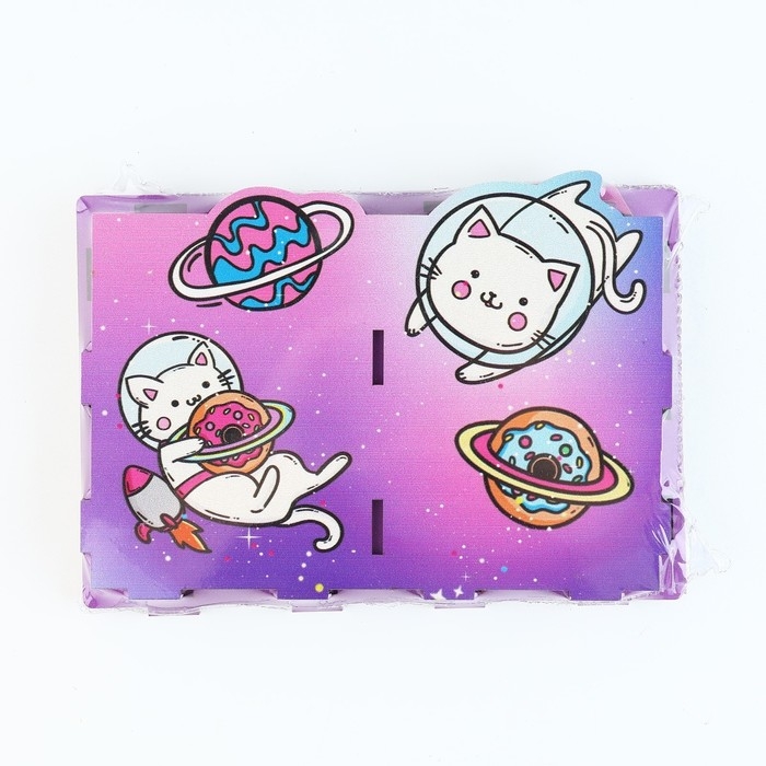 Органайзер для канцелярии, с местом под телефон &laquo;Ты просто котик&raquo;