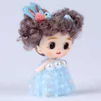 Брелок &laquo;Куколка&raquo; с двумя хвостиками, 9 см