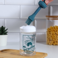 Ёмкость для масла с кисточкой &laquo;Оливки&raquo;, 230 мл