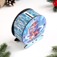 Копилка "Символ года 2025. Здоровья!" 11,3х10,8х5,5 см Копилка "Символ года 2025. Здоровья!" 11,3х10,8х5,5 см