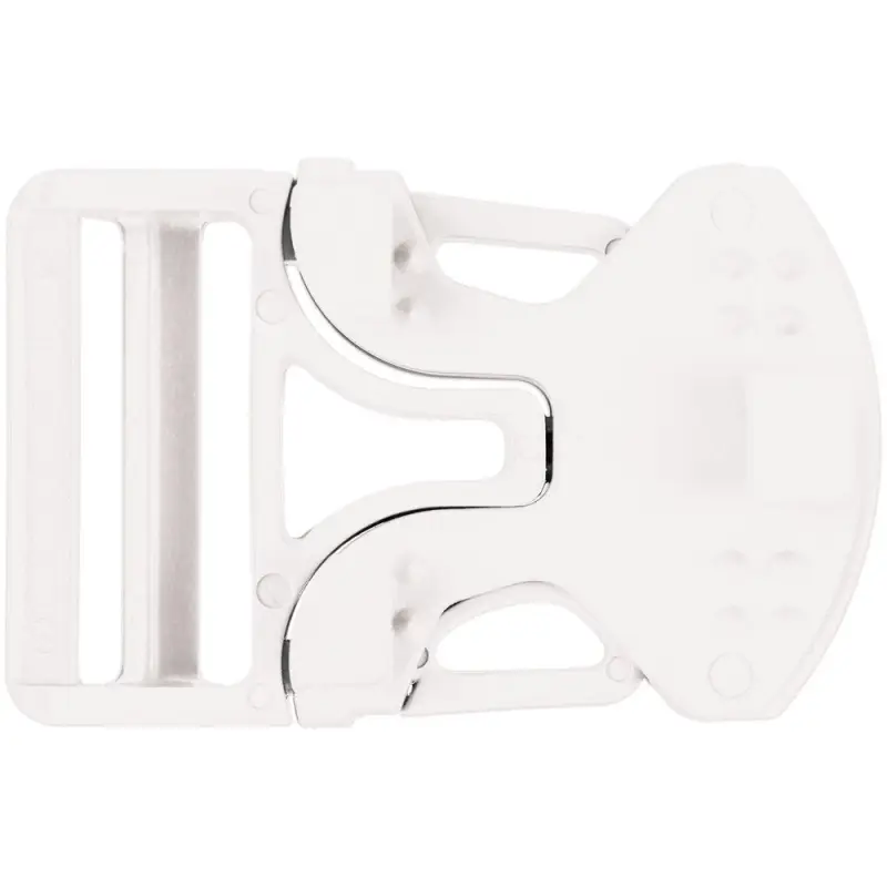 Застежка-пряжка односторонняя Triden, белый