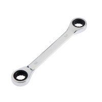 Ключ накидной трещоточный ТУНДРА, CrV, полированный, 72 зуба, 14 х 15 мм Ключ накидной трещоточный ТУНДРА, CrV, полированный, 72 зуба, 14 х 15 мм