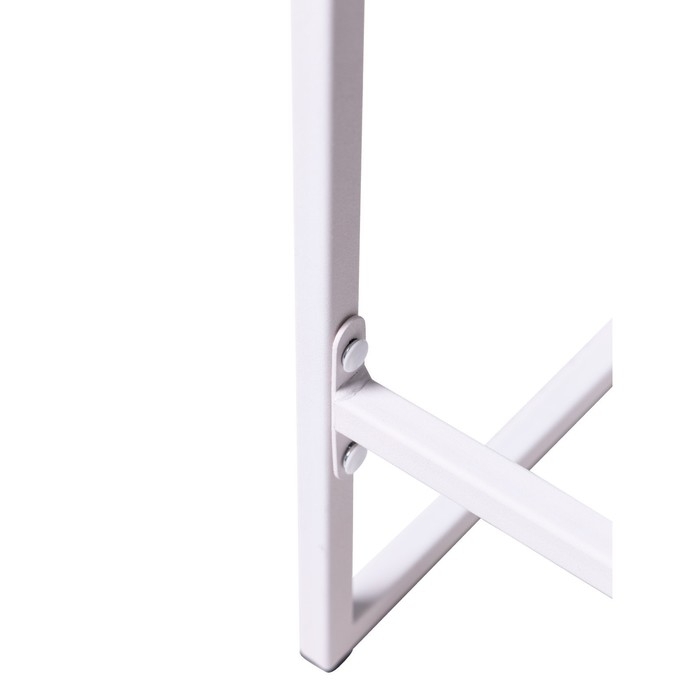 Журнальный столик "ENERGY loft", 52 х 34 х 30 см, белый, дуб сантана