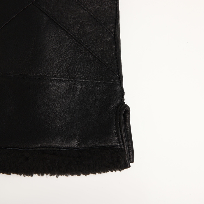 Перчатки женские, размер M, с утеплителем, цвет чёрный Перчатки женские, размер M, с утеплителем, цвет чёрный