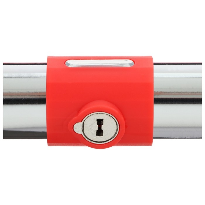 Замок для велосипеда Dream Bike, U-образный, 130x195 мм, цвет красный Замок для велосипеда Dream Bike, U-образный, 130x195 мм, цвет красный