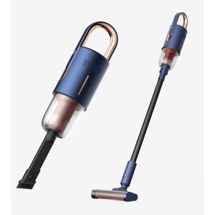 Пылесос вертикальный/ручной Deerma Vacuum Cleaner VC20 Pro, беспроводной, 220 Вт синий Пылесос вертикальный/ручной Deerma Vacuum Cleaner VC20 Pro, беспроводной, 220 Вт синий