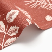 Новый год. Полотенце Этель "New Year's plants" 40х73 см, 100% хл, рогожка 186 г/м2