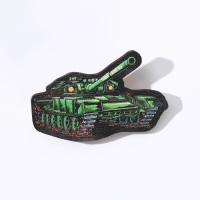 Подарочный набор &laquo;С 23 февраля&raquo;: блокнот А6 32 листа, значок, наклейки 12 шт, карандаши 2 шт