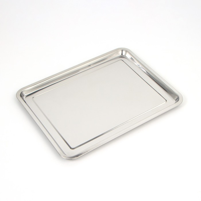 Противень из нержавеющей стали, 45×35×2 см Противень из нержавеющей стали, 45×35×2 см