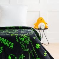 Плед Павлинка А4 «Неон», 150х200см, аэрософт 190 г/м, полиэстер Плед Павлинка А4 «Неон», 150х200см, аэрософт 190 г/м, полиэстер