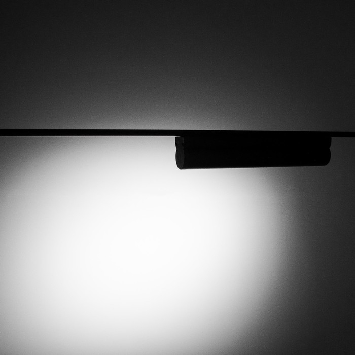 Светильник трековый SLIM Светильник трековый SLIM "Книжка-22" LED 12Вт 3000K-6000К 48V CRI90 черный 3,2х3,8х22,8см