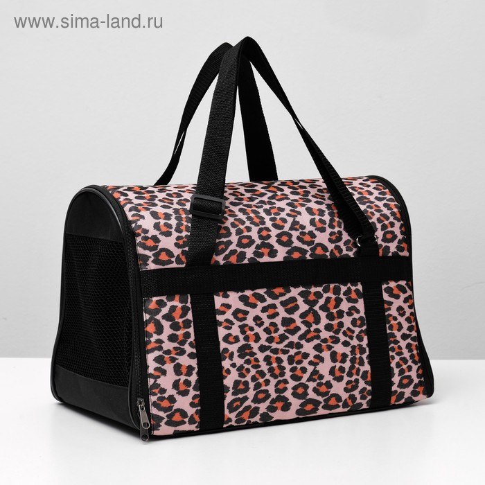 Сумка - переноска для животных, раскладная, нейлон, 43 х 26 х 28 см, микс расцветок