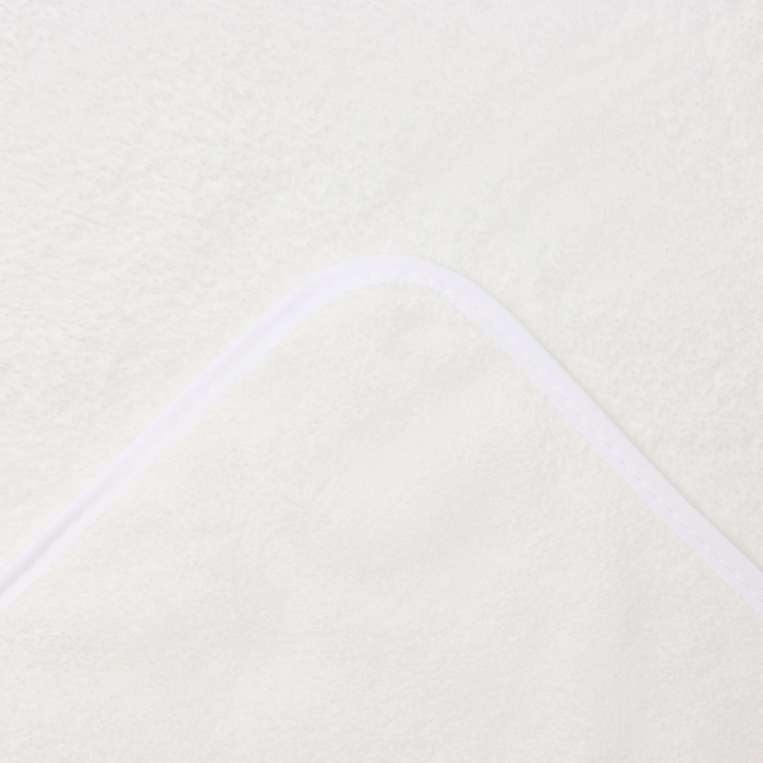 Полотенце-уголок LoveLife Полотенце-уголок LoveLife "Мишка", цв. белый, 80х80 см, 100% пэ, микрофибра