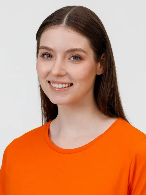 Футболка E190 женская красная, размер XS