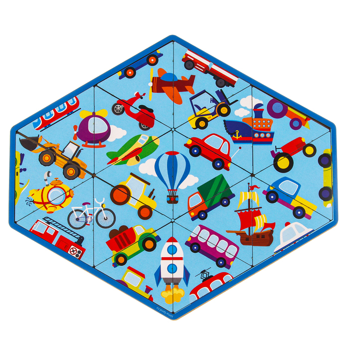 Головоломка &laquo;Транспорт&raquo;, пасьянс