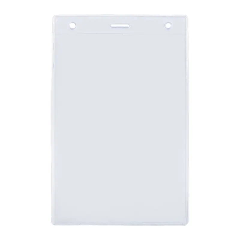 Карман для бейджа Lucid, вертикальный, из фактурного ПВХ Карман для бейджа Lucid, вертикальный, из фактурного ПВХ