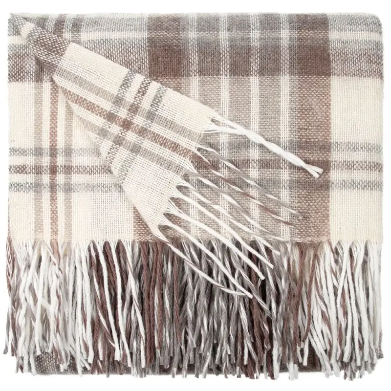 Плед &laquo;Берген&raquo;, серый