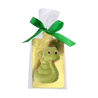 Новый год. Белый шоколад "Добрая змейка", 20 г Новый год. Белый шоколад "Добрая змейка", 20 г