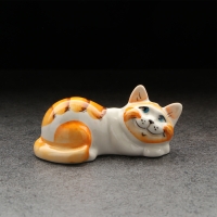 Статуэтка фарфоровая &laquo;Котя Муся&raquo;, рыжая, 9см