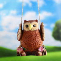Подвесной декор "Совенок", 12х14х15см Подвесной декор "Совенок", 12х14х15см