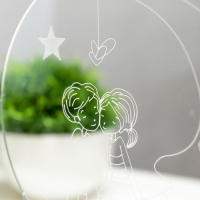 Светильник "Влюбленная пара" LED 3 цвета от USB Светильник "Влюбленная пара" LED 3 цвета от USB