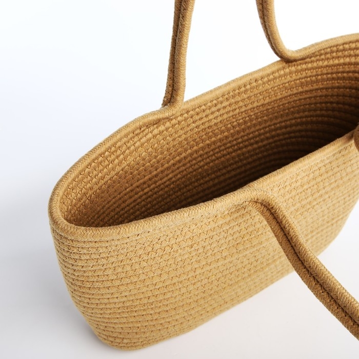 Сумка-тоут без застёжки, цвет бежевый Сумка-тоут без застёжки, цвет бежевый