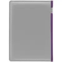 Ежедневник Spain Shall, недатированный, серый с фиолетовым