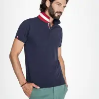 Рубашка поло мужская Patriot 200, зеленая, размер XXL