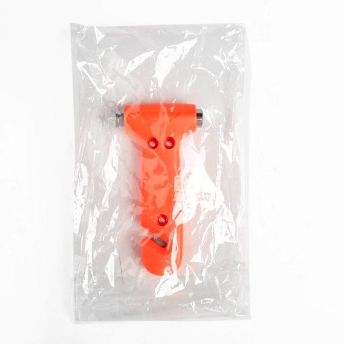 Аварийный молоток с ножом для ремня, 7&times;12.5 см