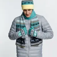 Перчатки Mirakler, зеленые с желтым, размер L/XL