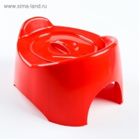 Горшок детский с крышкой &laquo;Малышка&raquo;, для девочки, цвет МИКС