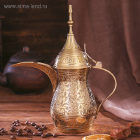 Чайничек латунь "Прелесть" 8,5х17,5х21 см Чайничек латунь "Прелесть" 8,5х17,5х21 см