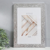 Фоторамка пластик "МИРАМ" 20х30 см, 651521-8 (пластиковый экран) Фоторамка пластик "МИРАМ" 20х30 см, 651521-8 (пластиковый экран)