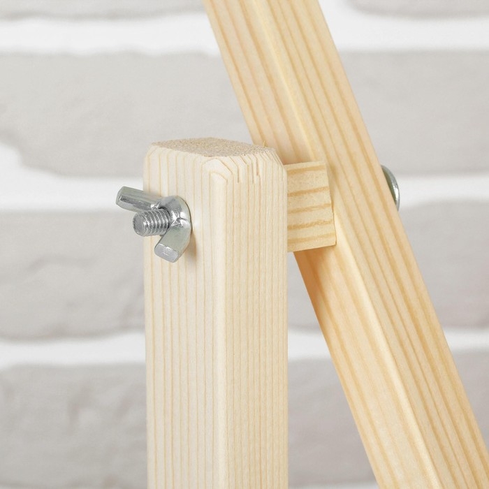 Пяльцы-рамка для вышивания, 20 &times; 30 см, с подставкой, цвет светлое дерево