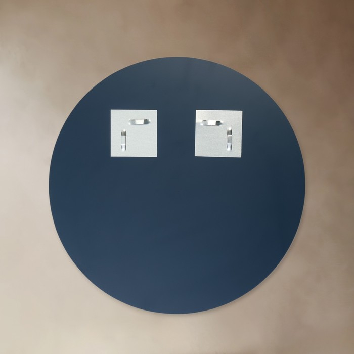 Зеркало &laquo;Одуванчики&raquo;, с пескоструйной графикой и фьюзингом, настенное, D=50 см МИКС