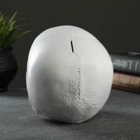 Копилка "Череп" белый, 16х13х22см Копилка "Череп" белый, 16х13х22см