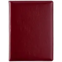 Папка адресная Signature, бордовая