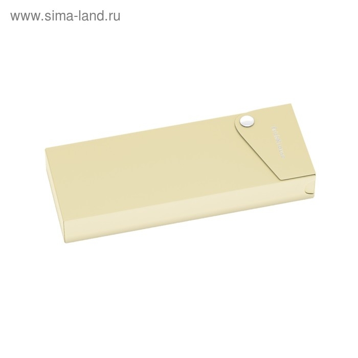 Пенал-футляр на кнопке ErichKrause Matt Pastel, пластиковый, микс Пенал-футляр на кнопке ErichKrause Matt Pastel, пластиковый, микс